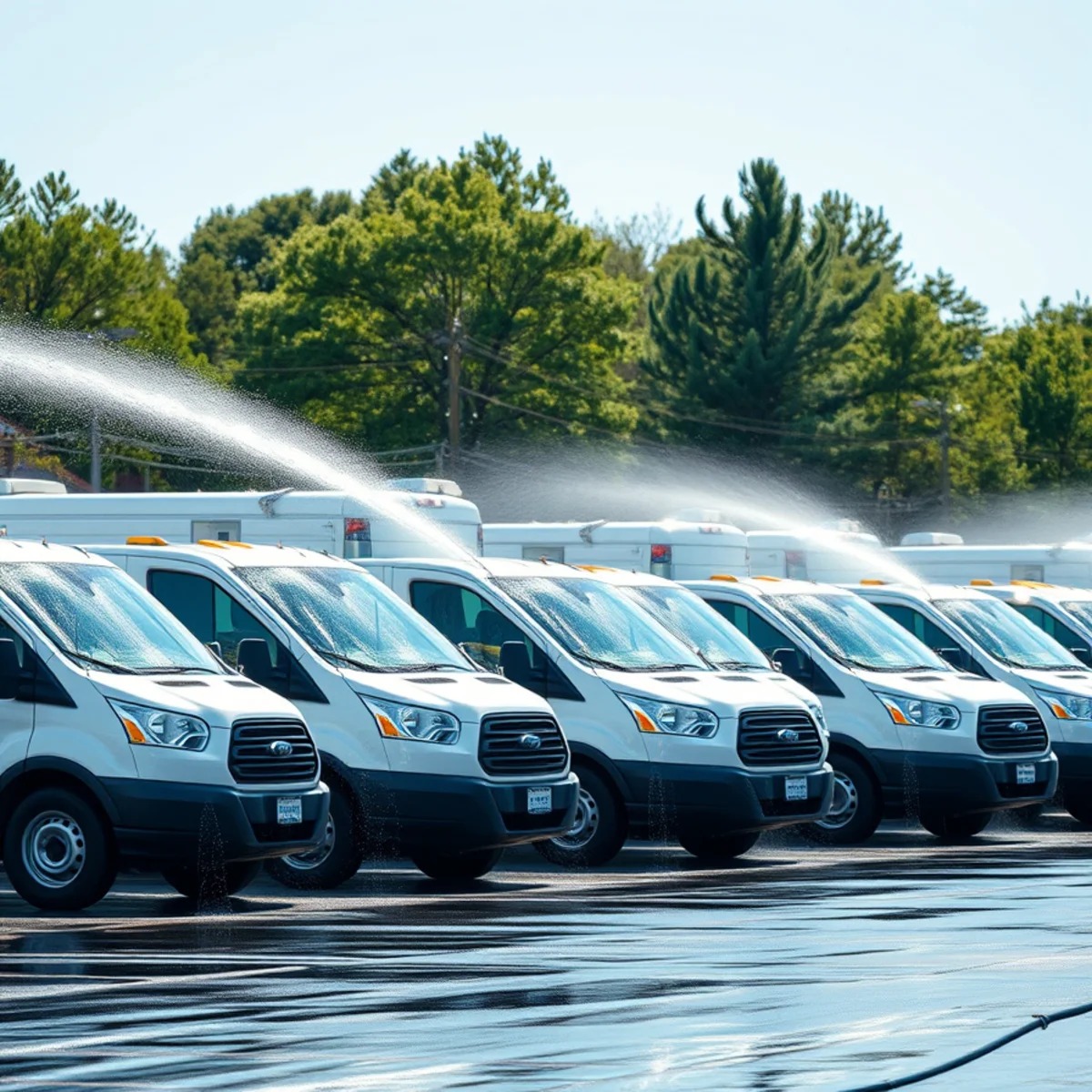 How Fleet Washing Helps Protect Company Vehicles
