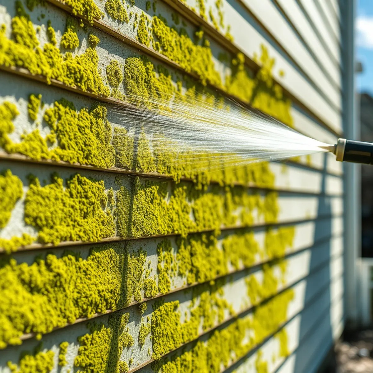 How to Remove Green Algae From Siding
