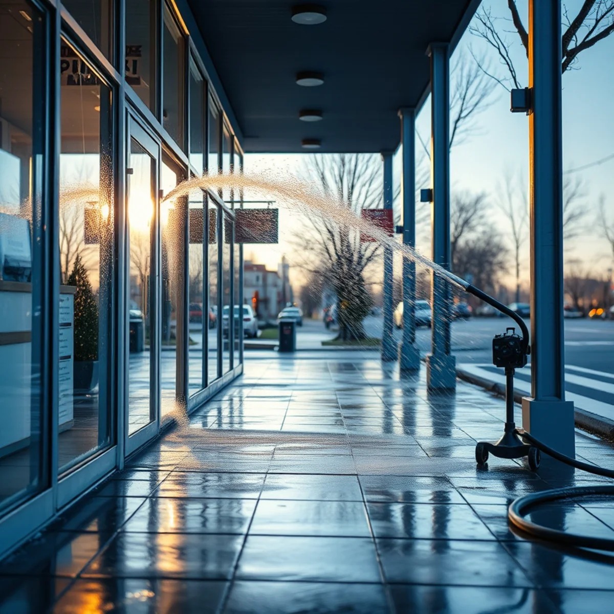 Pressure Washing for Storefronts: First Impressions Matter