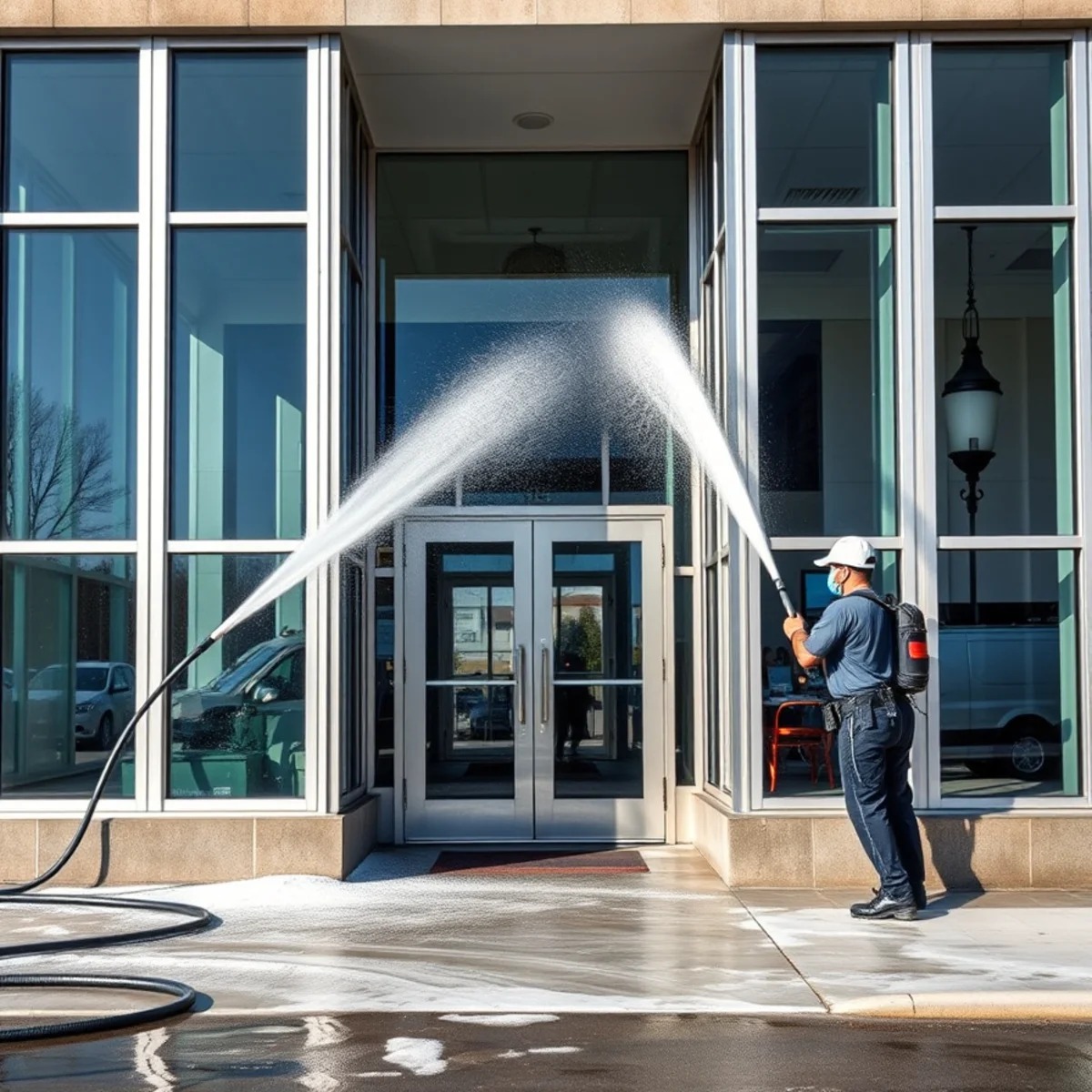 Why Commercial Buildings Need Regular Pressure Washing