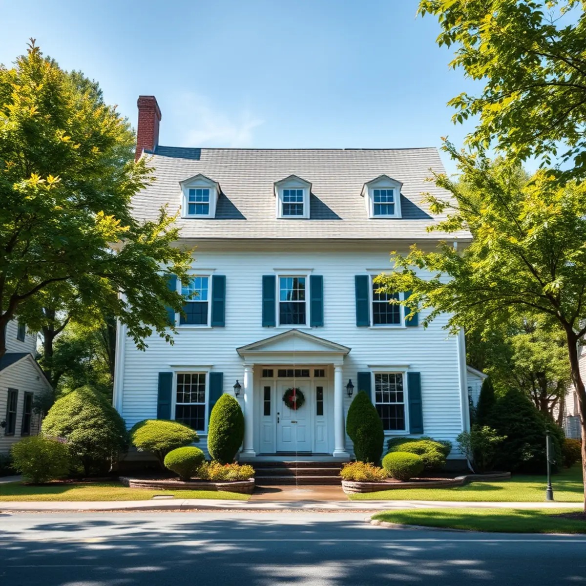Pressure washing and exterior cleaning in Dunstable, Massachusetts by Wash Bros