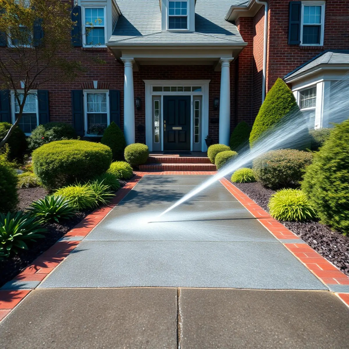 Pressure washing and exterior cleaning in Plainfield, Massachusetts by Wash Bros