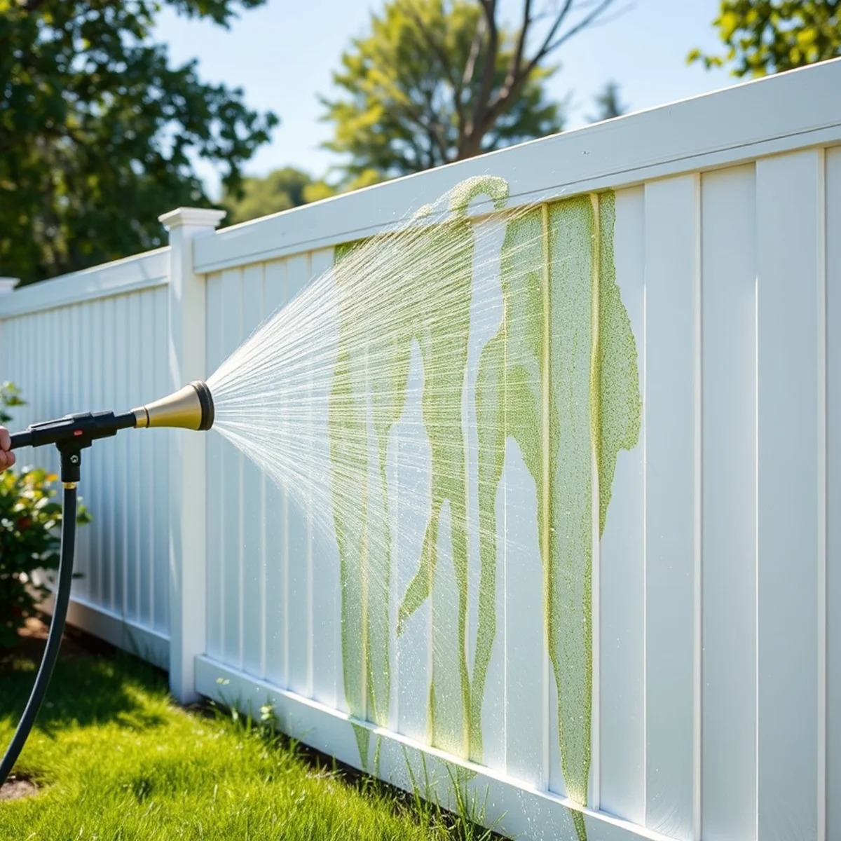 Fence Cleaning service in Massachusetts by Wash Bros