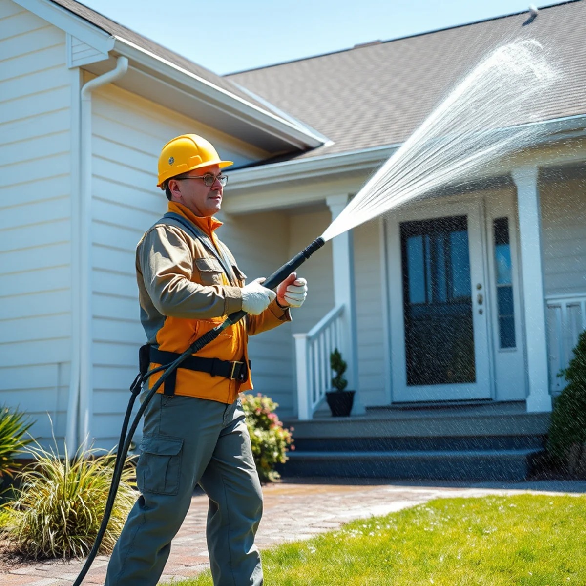 Power Washing service in Massachusetts by Wash Bros