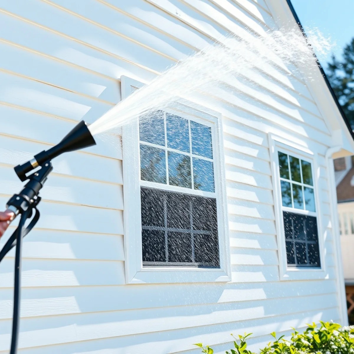 Vinyl Siding Cleaning service in Massachusetts by Wash Bros